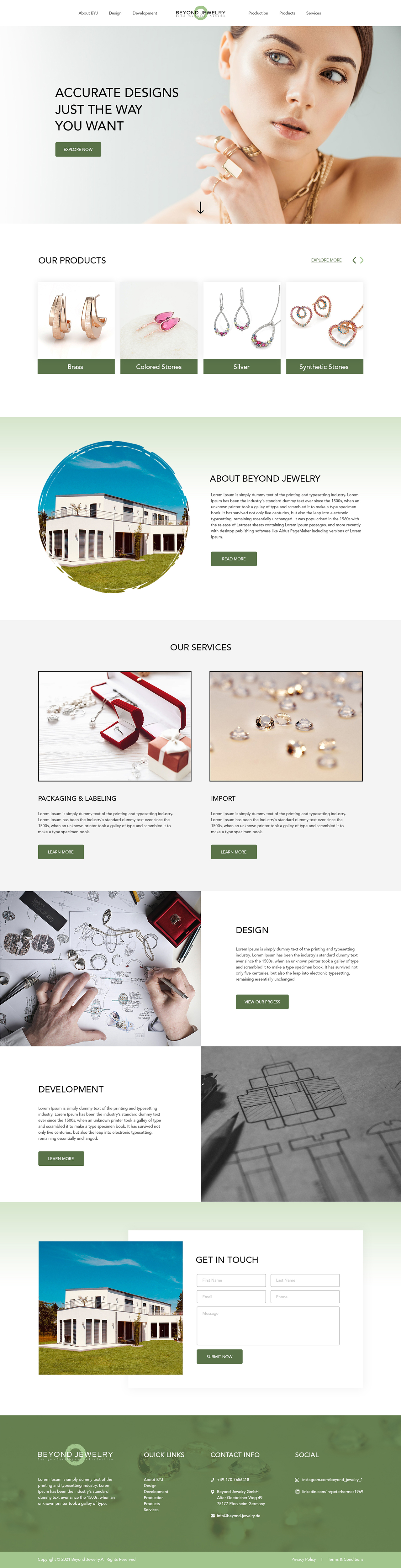 Web Design by bdesigner9 for this project | Design #27023435