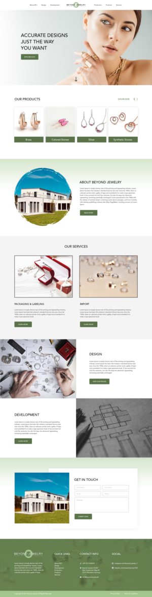 Web Design by bdesigner9 for this project | Design: #27023435