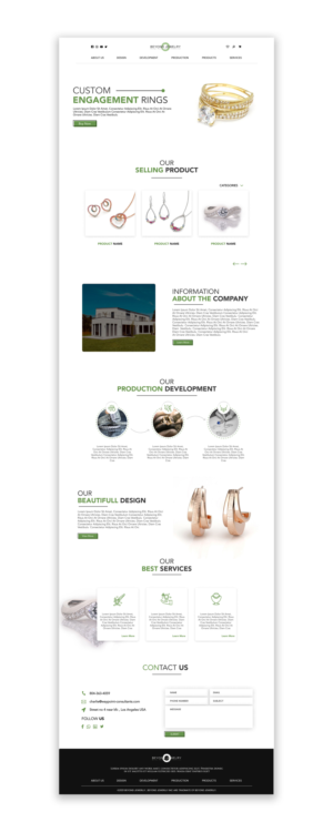 Web Design par Adeel Rahman pour ce projet | Design #27040994