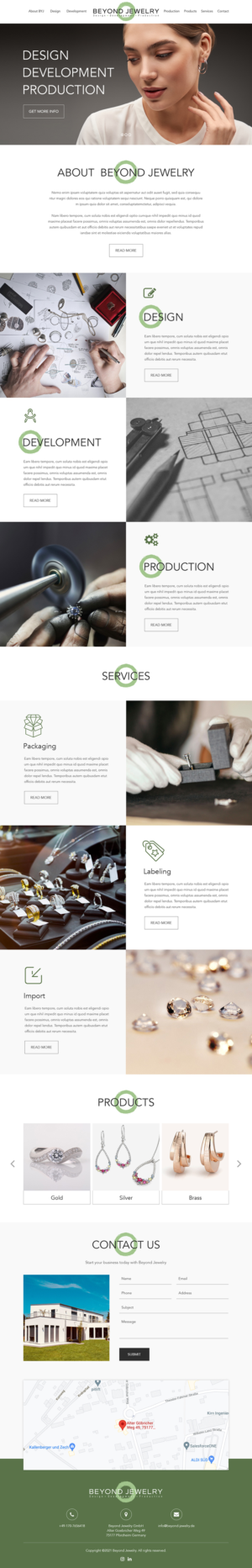 Web Design by Starlyn DS for this project | Design: #27026958