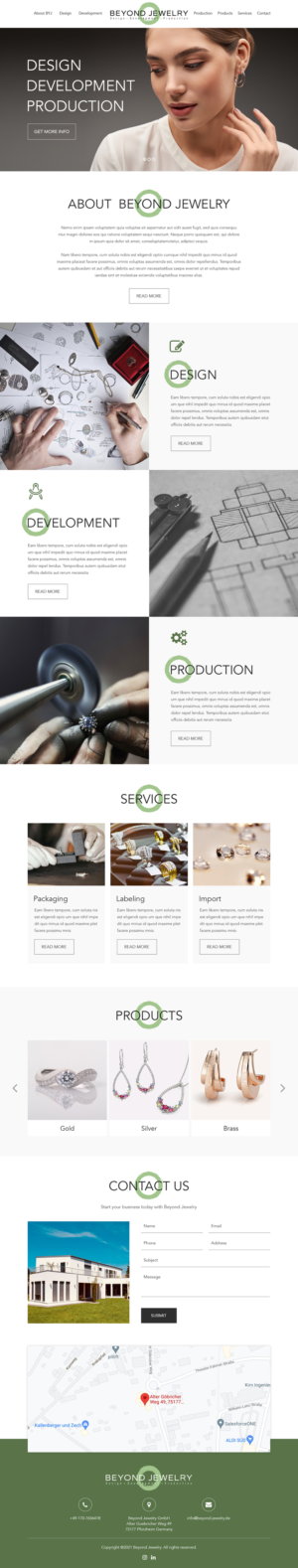 Web Design by Starlyn DS for this project | Design: #27026959