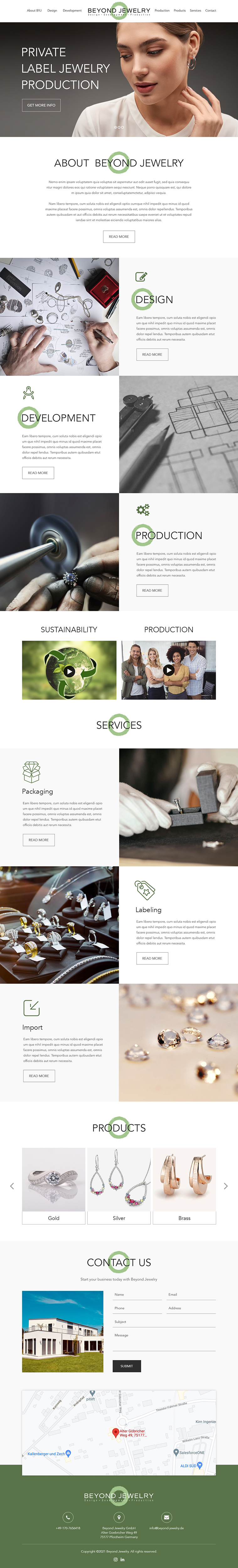 Web Design by Starlyn DS for this project | Design #27040621
