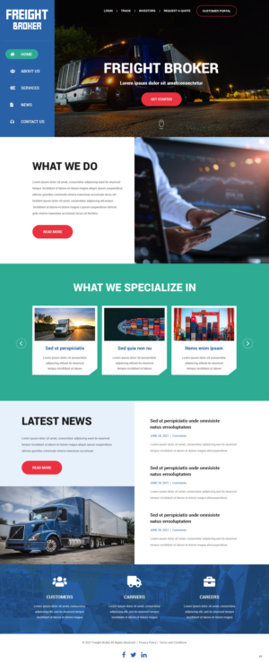 Web Design by pb for this project | Design: #27027464