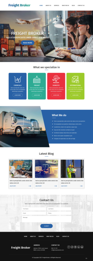 Web Design by pb for this project | Design: #27027467