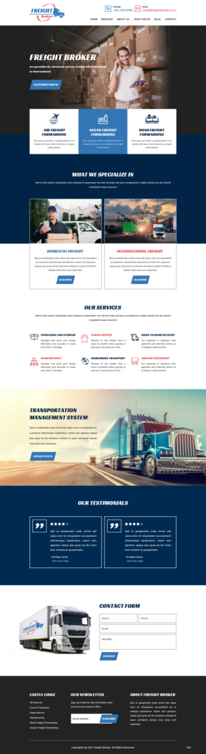 Web Design by pb for this project | Design: #27027468