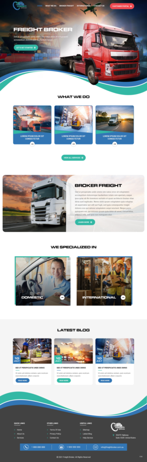 Web Design by pb for this project | Design: #27027484