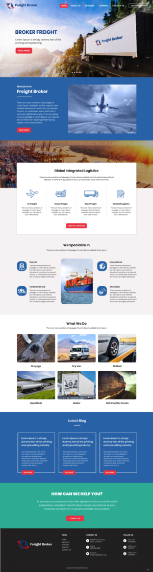 Web Design by pb for this project | Design: #27038896