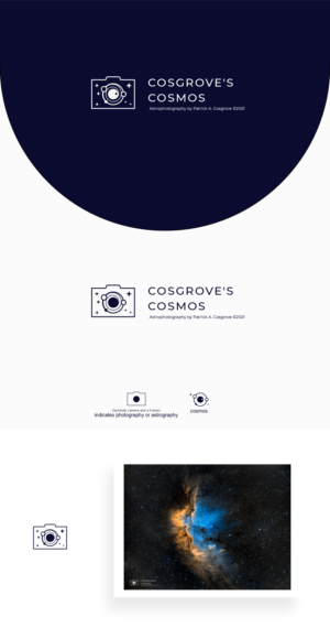 Cosgrove's Cosmos , Astrophotography by Patrick A. Cosgrove ©2021 | Logo Design by Omee