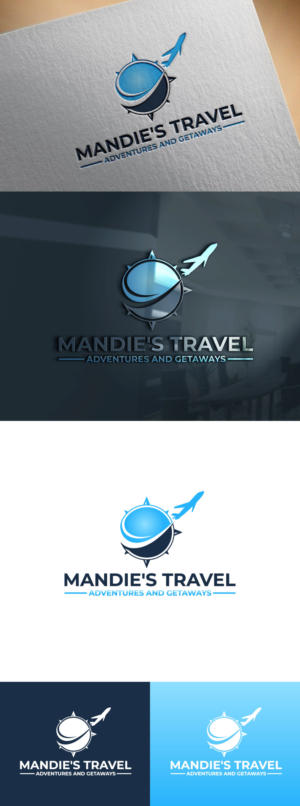 Mandie's Travel Adventures and Getaways | Logo Design by JUEL RANA 525340