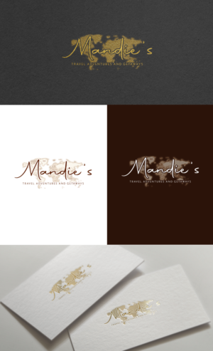 Mandie's Travel Adventures and Getaways | Logo Design by GLDesigns