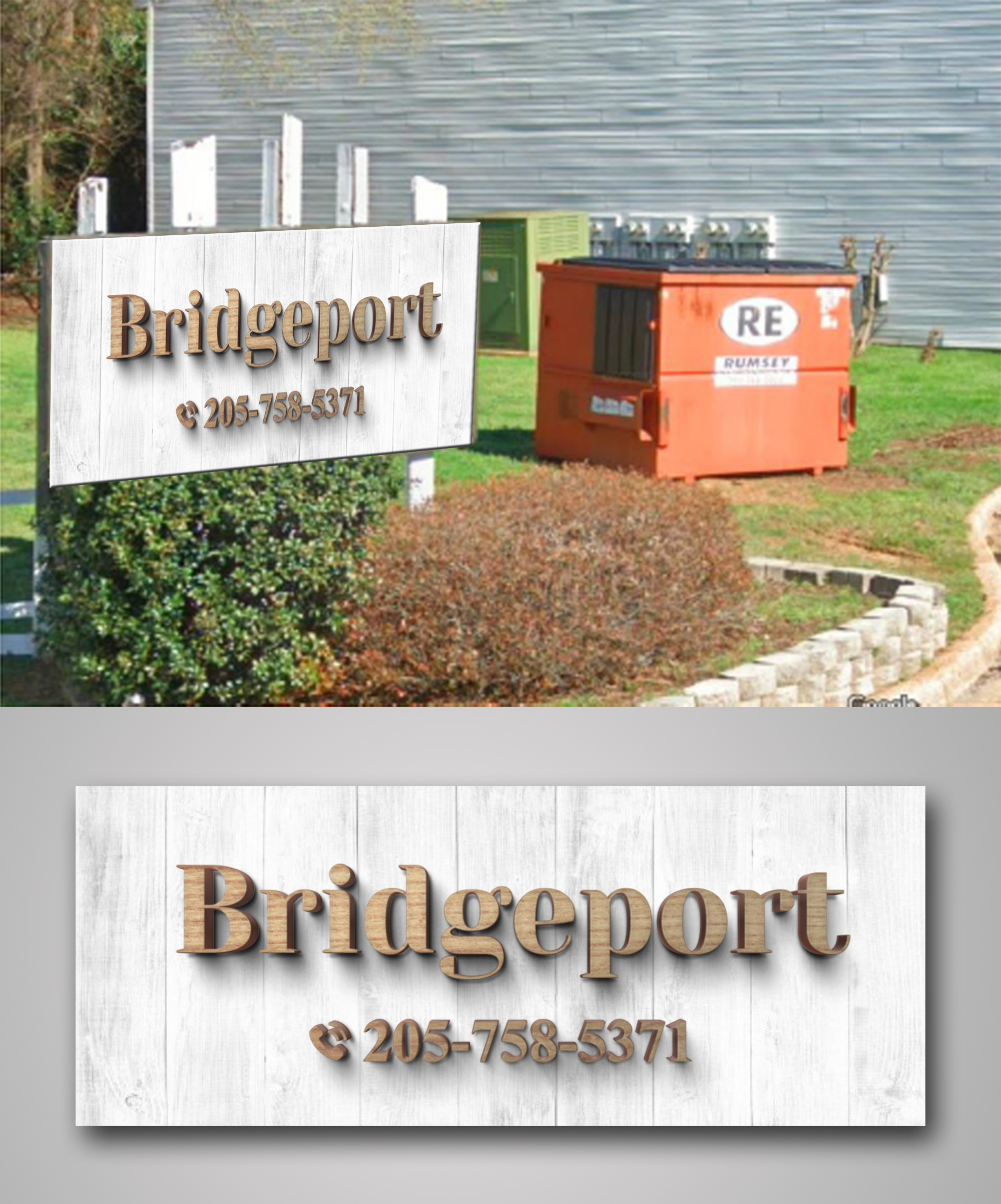 Signage Design by Fat Bat Man for Rumsey | Design #27030344