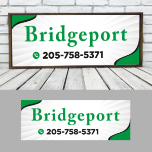 Bridgeport Apartments Downtown Northport | Signage Design by ecorokerz