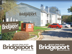 Bridgeport Apartments Downtown Northport | Schilder-Design von grrssn