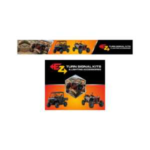 Need CATCHY/VIVID Banner design for my new UTV/ATV/Off Road Vehicle turn signal/lighting company | Banner-Design von Fat Bat Man