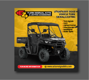 Need CATCHY/VIVID Banner design for my new UTV/ATV/Off Road Vehicle turn signal/lighting company | Banner-Design von alex989
