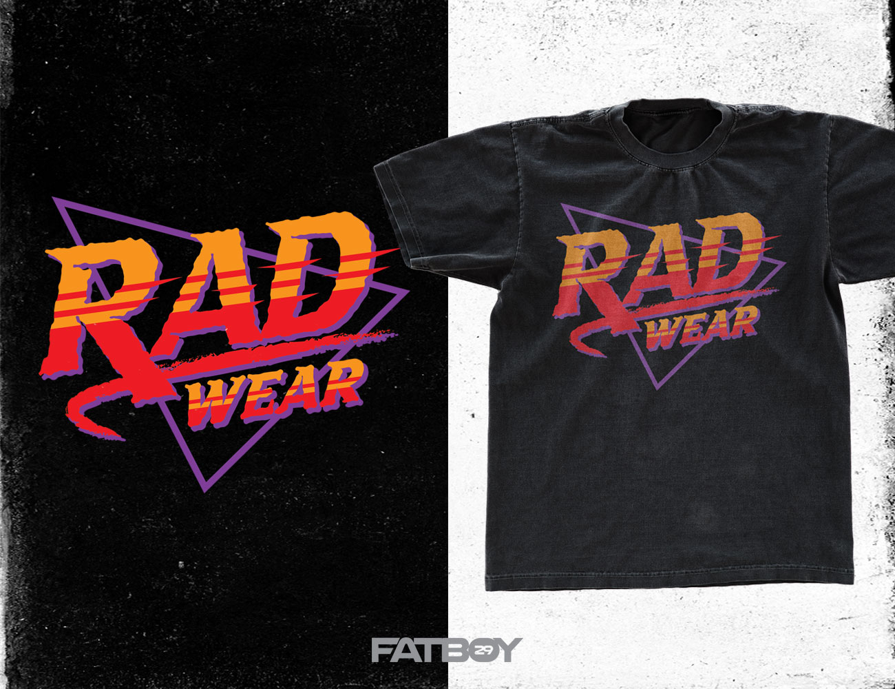 T-shirt Design by Fatboy Graphic for Rad Wear | Design #27024641