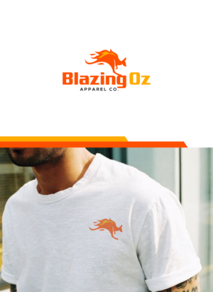 Blazing Oz Apparel Co. | Logo Design by Fat Bat Man