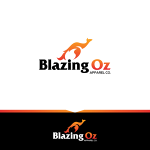Blazing Oz Apparel Co. | Logo Design by ecorokerz