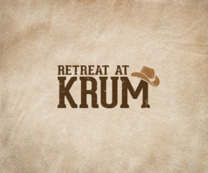 Retreat at Krum | Logo-Design von Buck Tornado