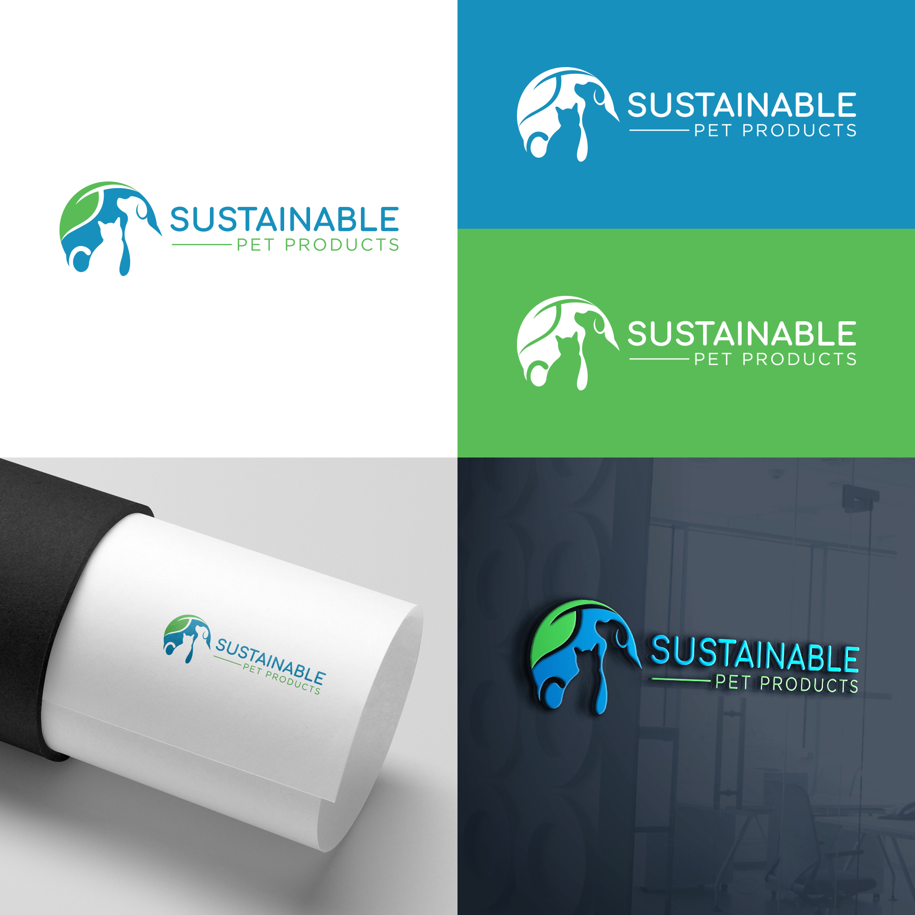 Logo Design by ZinKo for Sustainabe Pet Products | Design #27032575