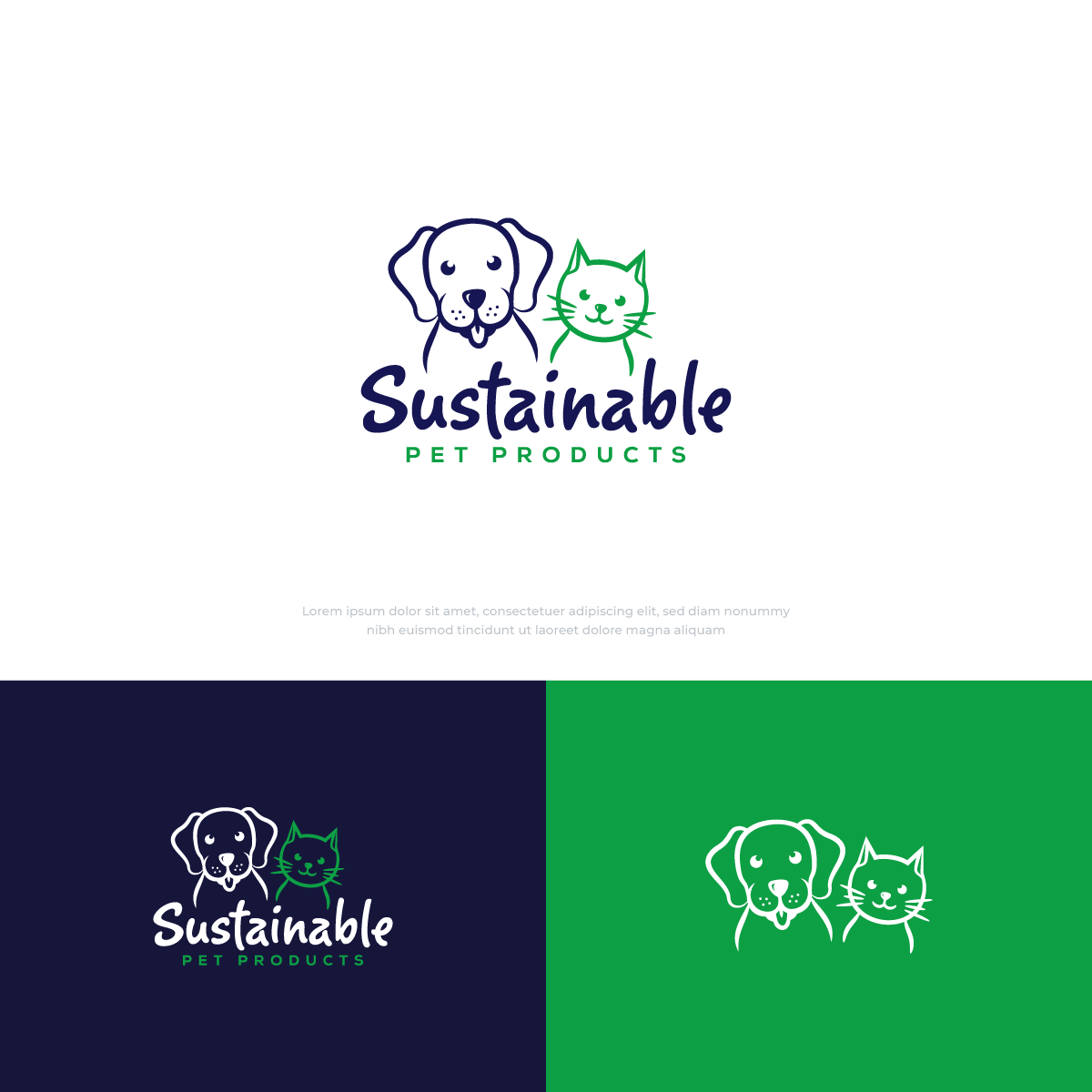 Logo Design by mintcreative for Sustainabe Pet Products | Design #27033287