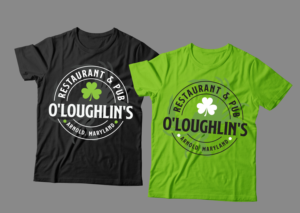 O'loughlin's T-Shirt Design | Design de T-shirt par cosmicline
