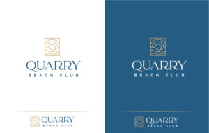 Quarry Beach Club | Logo Design by Birdcage