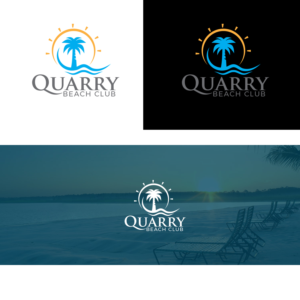 Quarry Beach Club | Logo Design by Finley Johnson