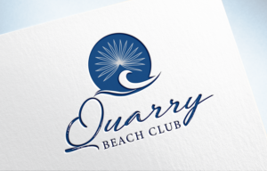 Quarry Beach Club | Logo Design by The Seventh Key Magic