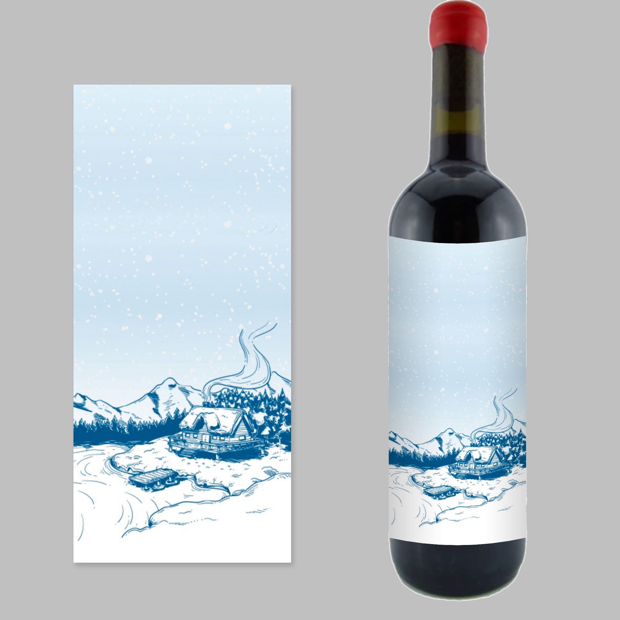 Verpackungs-Design von Fat Bat Man für Mastro Scheidt Cellars | Design #27041074