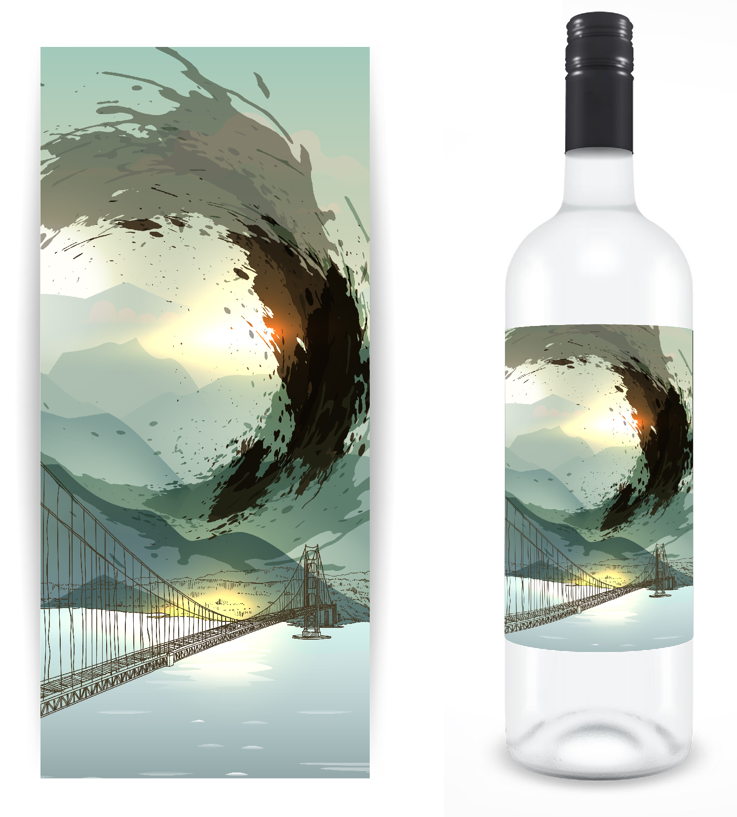 Packaging Design by ileanalp for Mastro Scheidt Cellars | Design #27050949