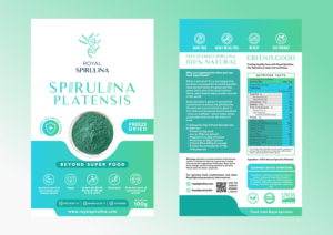 Label for packaging - front and back | Diseño de Etiqueta por ammar_ed