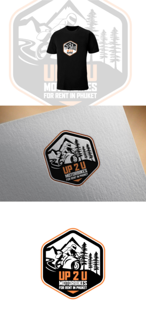 UP 2 U - Motorbikes For Rent In Phuket | Logo Design by JUEL RANA 525340