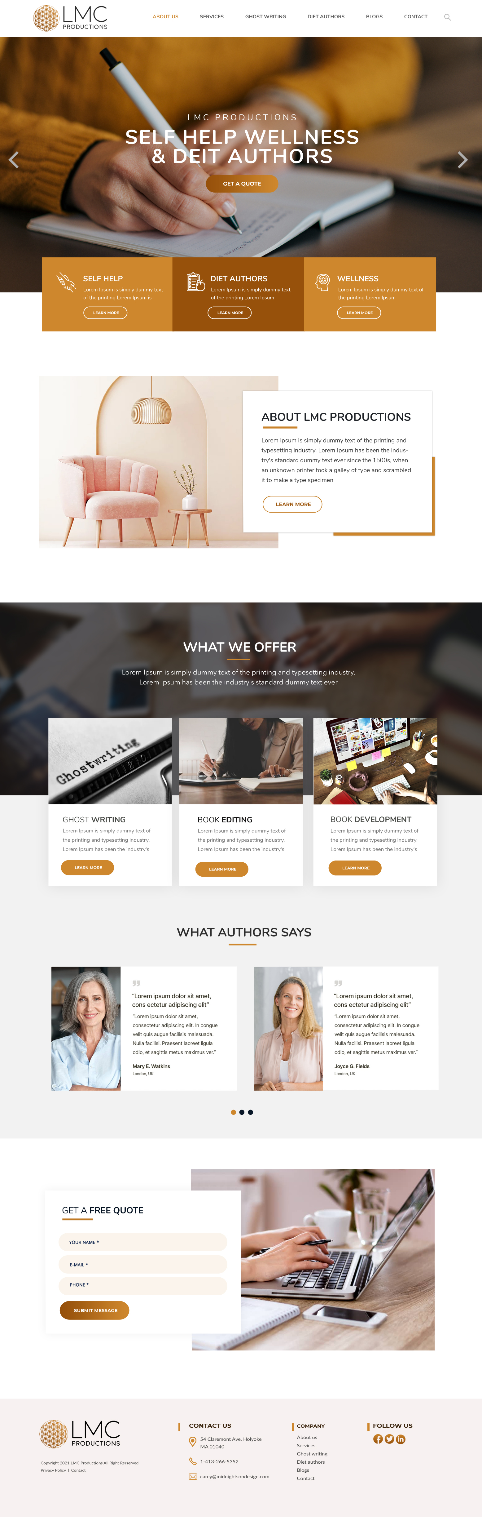Wix Design by Blue Sparrow for this project | Design #27044274