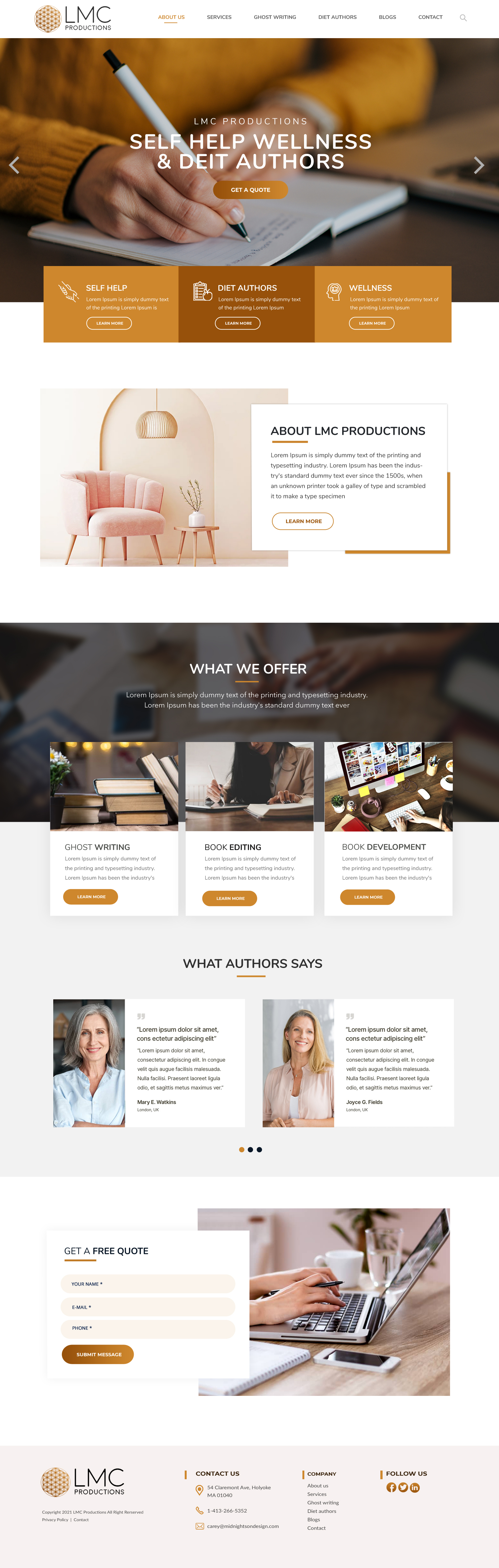 Wix Design by Blue Sparrow for this project | Design #27063003