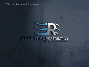 Essential Restoration Inc. (Essential being bolded / catching the eye. Or just the E to stand out) | Logo Design by rainbow logos