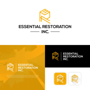Essential Restoration Inc. (Essential being bolded / catching the eye. Or just the E to stand out) | Logo Design by GVisions