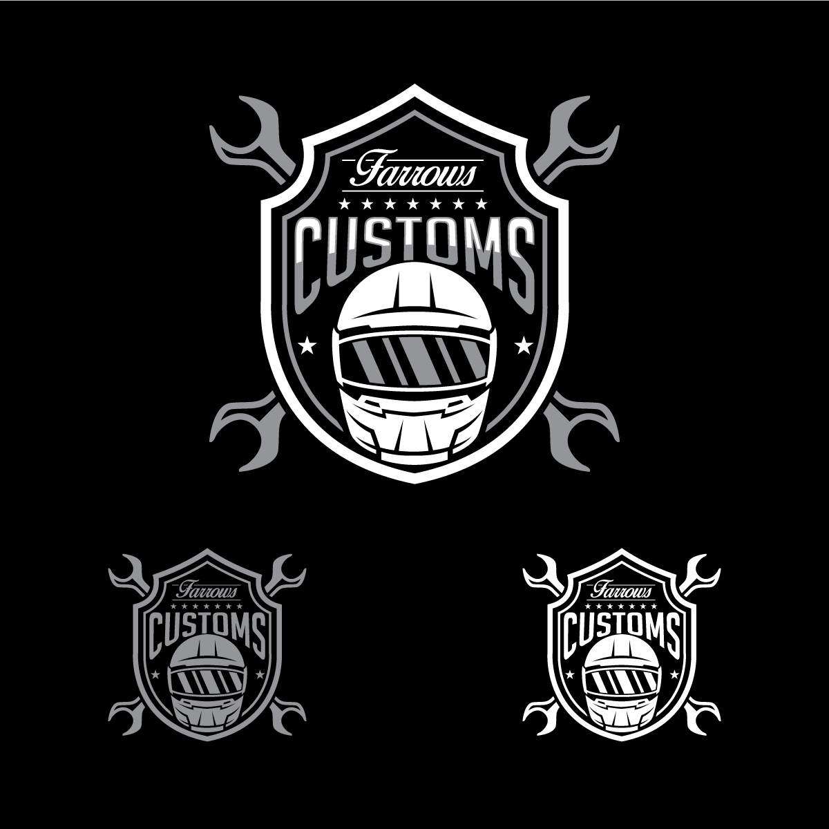 Logo Design by Graphic Bricks for farrows Customs | Design #27038035