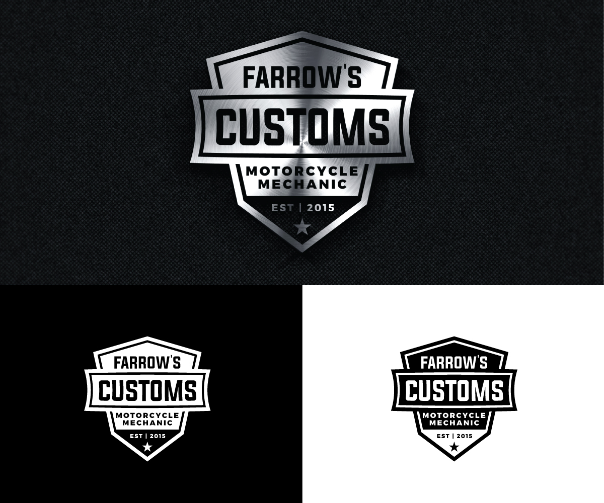 Diseño de Logo por step forward 2 para farrows Customs | Diseño #27029773