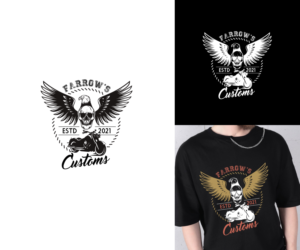 Logo Design by step forward 2 for farrows Customs | Design: #27035796