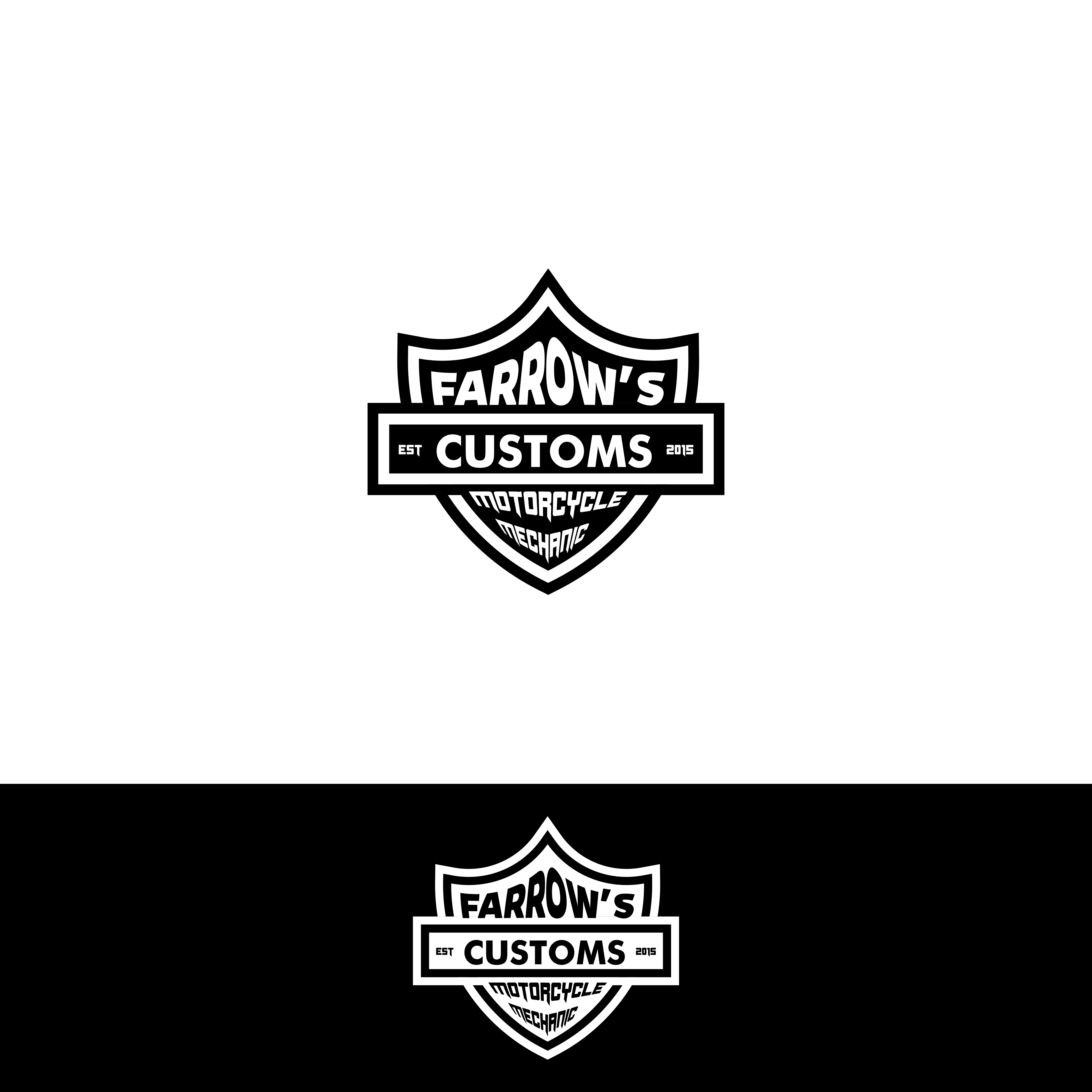 Logo Design by emmanuel 23 for farrows Customs | Design #27034221