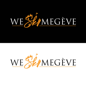 WE SKI MEGÈVE but the "SKI" need to be a design and not a text | Logo Design by ARTchemist