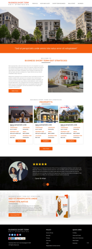 Web Design par pb pour ce projet | Design : #27061176