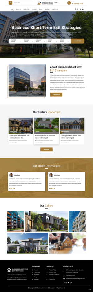Web Design par pb pour ce projet | Design : #27061177