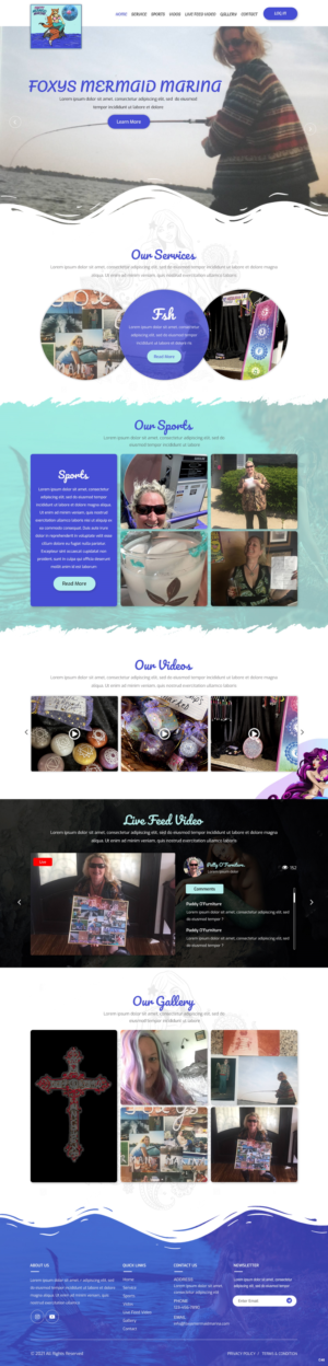 Web Design by pb for this project | Design: #27038837