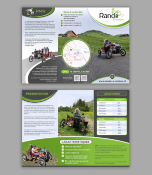 Rando E-motion / la montagne vue différemment | Flyer-Design von DA.