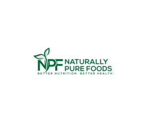 Naturally Pure Foods or NPF  | Logo Design by step forward 2