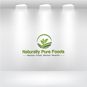 Naturally Pure Foods or NPF  | Logo Design by jaxondesign