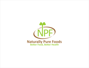 Naturally Pure Foods or NPF  | Diseño de Logo por BNdesigner
