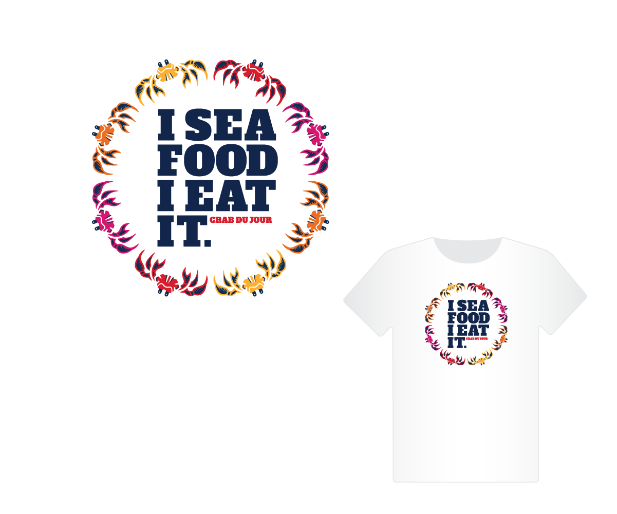 Graphic Design by bluejet for Crab Du Jour USA | Design #27047263